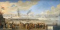 Die Schlacht von Livorno 1653 Johannes Lingelbach